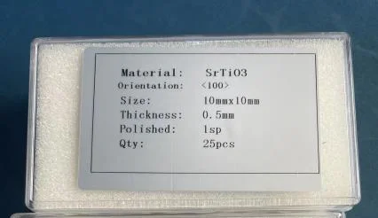 10mm*10mm*1mm Srtio3 Single Crystal Substrates