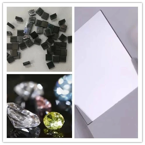 15*15mm Factory Price CVD Single Crystal Diamond Plate CVD Diamond Substrate